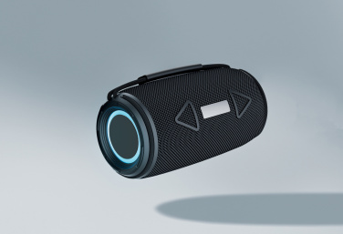 Logo trade advertising products image of: Prisma RCS recycled plastic IPX 4 waterpoof 16W speaker