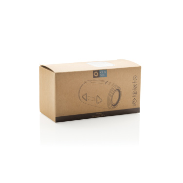 Logo trade promotional gifts picture of: Prisma RCS recycled plastic IPX 4 waterpoof 16W speaker