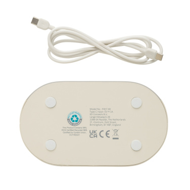 Logotrade business gifts photo of: LumaRise RCS reycled plastic white noise alarm clock