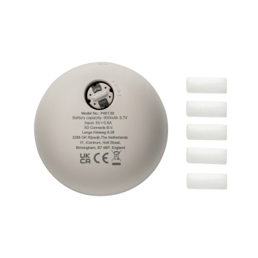 Logotrade promotional merchandise image of: Breevia RCS rplasic re-chargeable floating humidifier