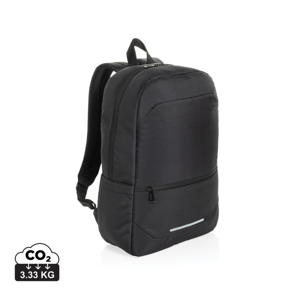 Logo trade promotional item photo of: CityPack AWARE™ RPET Business 15.6 inch laptop backpack