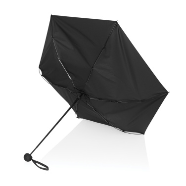 Logo trade advertising products picture of: 19.5" Aware™ RPET super mini manual 190T Pongee umbrella
