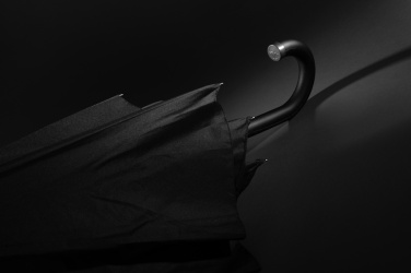 Logotrade promotional giveaways photo of: Swiss Peak Vero Aware™ RPET 25” umbrella w luxe handle