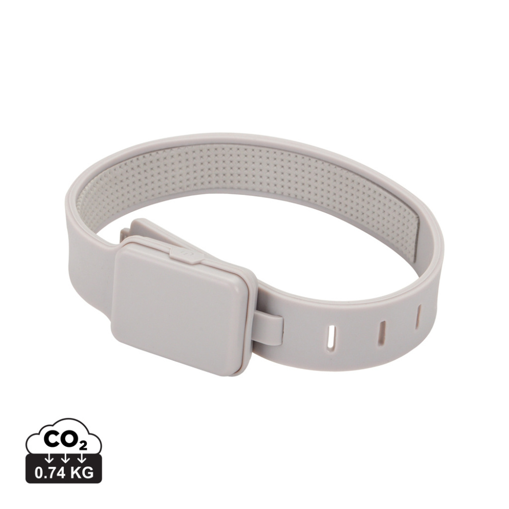 Logotrade business gift image of: Lumi Sprint RCS rplastic LED re-chargeable running light