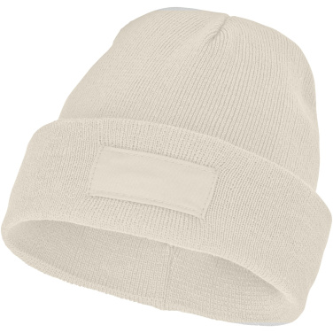 Logo trade corporate gifts image of: Boreas beanie with patch