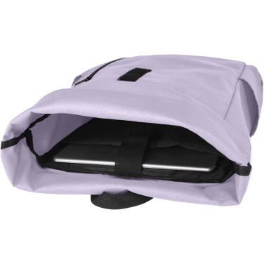 Logotrade promotional product image of: Byron 15.6" GRS RPET roll-top backpack 18L