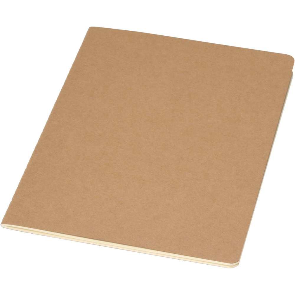 Logotrade promotional item image of: Slyk A5 kraft cahier notebook with dotted pages