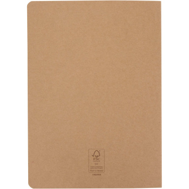 Logo trade promotional product photo of: Slyk A5 kraft cahier notebook with dotted pages