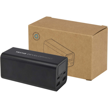 Logotrade promotional giveaways photo of: Acamar 20.000 mAh 70W recycled aluminium laptop power bank