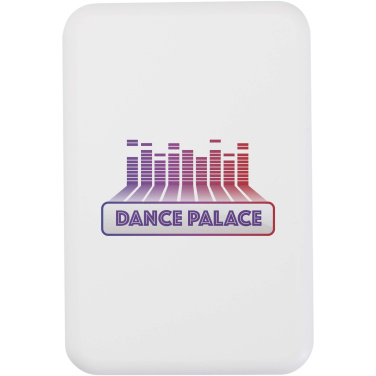 Logotrade advertising product image of: Acrab 5000 mAh 15W magnetic wireless power bank with 20W PD - made from recycled plastic