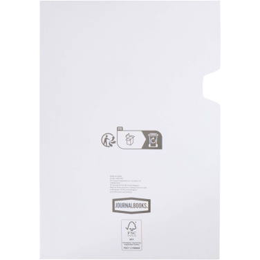 Logo trade promotional merchandise picture of: Alder A5 hard cover notebook