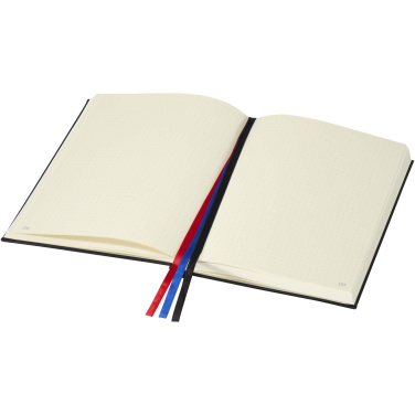 Logo trade promotional item photo of: Alder A5 hard cover notebook