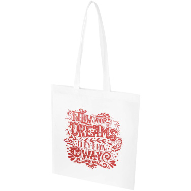Logo trade corporate gift photo of: EcoSeal GRS recycled nonwoven convention tote bag 6L