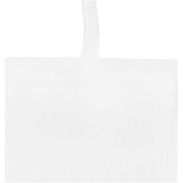 Logo trade promotional merchandise picture of: EcoSeal GRS recycled nonwoven convention tote bag 6L