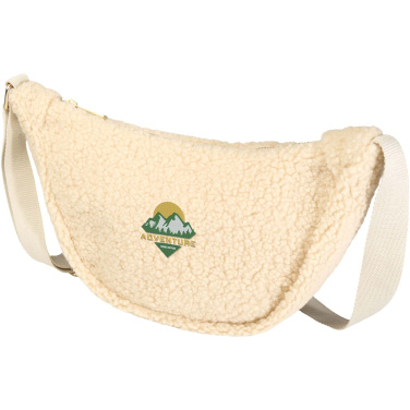 Logotrade promotional giveaway image of: Bear GRS recycled sherpa crossbody bag 3L