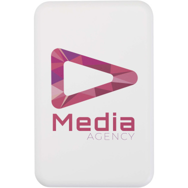 Logotrade promotional merchandise photo of: Acrab 10.000 mAh 15W magnetic wireless power bank with 20W PD - made from recycled plastic