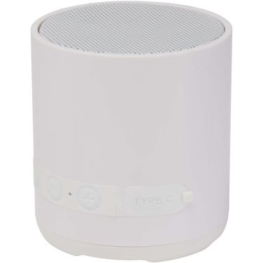 Logo trade promotional products picture of: Hunor 3W recycled plastic wireless speaker
