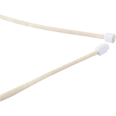 Logo trade promotional products image of: Adhab smartphone lanyard with bamboo details