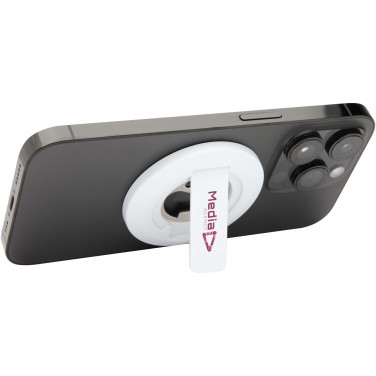 Logo trade promotional giveaway photo of: Ain recycled plastic magnetic phone stand with bottle opener