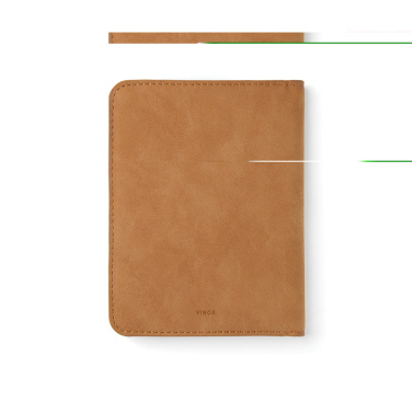 Logo trade promotional gifts image of: VINGA Bosler RCS RFID passport cover