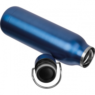 Logo trade promotional giveaways image of: Stainless steel water bottle BORGHOLM