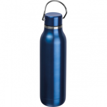 Logo trade promotional merchandise photo of: Stainless steel water bottle BORGHOLM