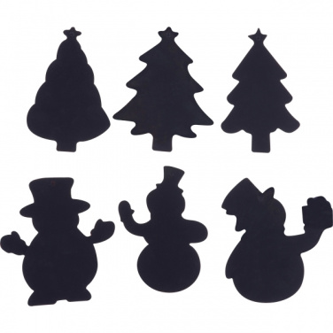 Logo trade promotional products picture of: Scratch-off Christmas ornaments SOUTH POLE