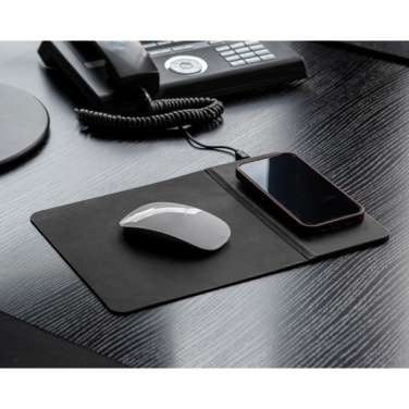 Logotrade promotional merchandise picture of: Mousepad with Wireless Charging ROTHERHAM