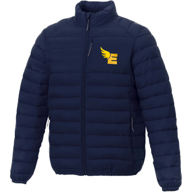 Logo trade promotional giveaways image of: Athenas men's recycled insulated jacket
