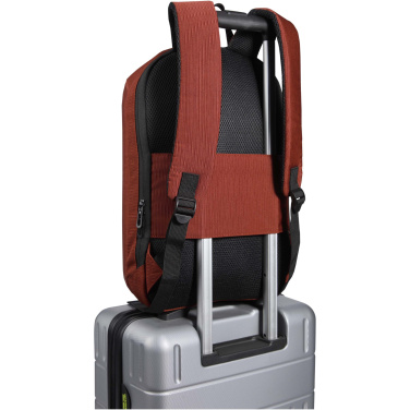 Logotrade promotional gift picture of: Luma 15" GRS recycled anti-theft laptop backpack 10L