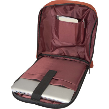 Logo trade promotional giveaways picture of: Luma 15" GRS recycled anti-theft laptop backpack 10L