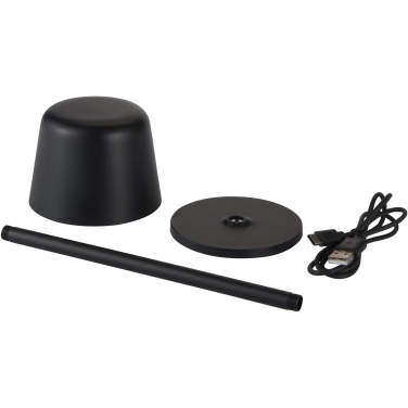 Logo trade business gifts image of: Alya rechargeable dimmable table lamp with 3 light modes