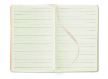 Logo trade promotional giveaway photo of: A5 notebook 96 lined sheets