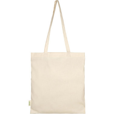 Logo trade corporate gift photo of: Odisha 100 g/m² OCS organic tote bag 7L