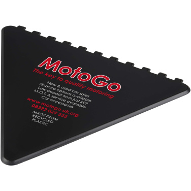 Logo trade promotional items picture of: Frosty triangular recycled plastic ice scraper
