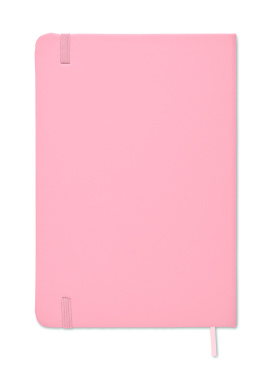 Logo trade promotional merchandise photo of: A5 notebook 96 lined sheets