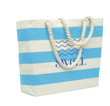 Logo trade promotional items picture of: Cotton beach bag 220 gr/m²