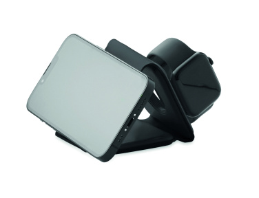 Logo trade business gift photo of: Foldable charging station