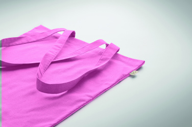 Logo trade promotional products image of: Recycled cotton shopping bag