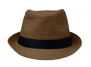 Logo trade promotional products image of: Paper straw hat