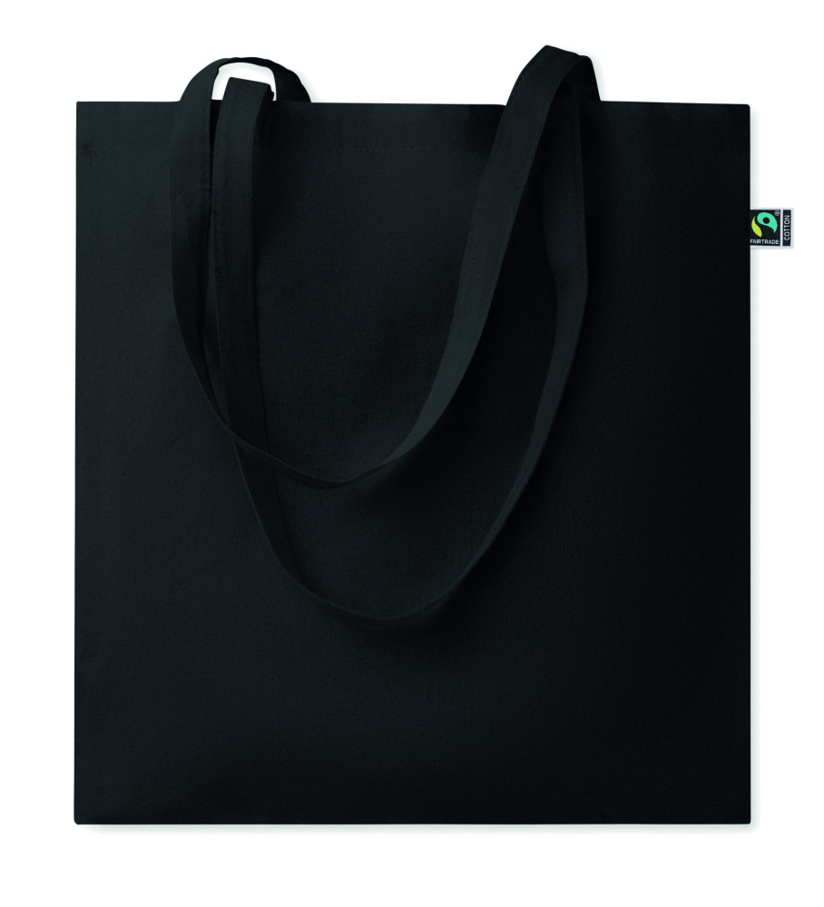 Logo trade promotional items image of: Shopping bag Fairtrade 180gr