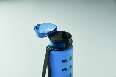 Logotrade promotional gift picture of: Sports water bottle RPET 1L