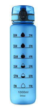 Logotrade business gifts photo of: Sports water bottle RPET 1L