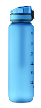Logo trade promotional gift photo of: Sports water bottle RPET 1L