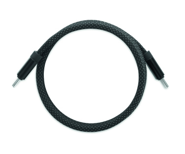 Logo trade corporate gift photo of: Braided magnetic cable in RPET