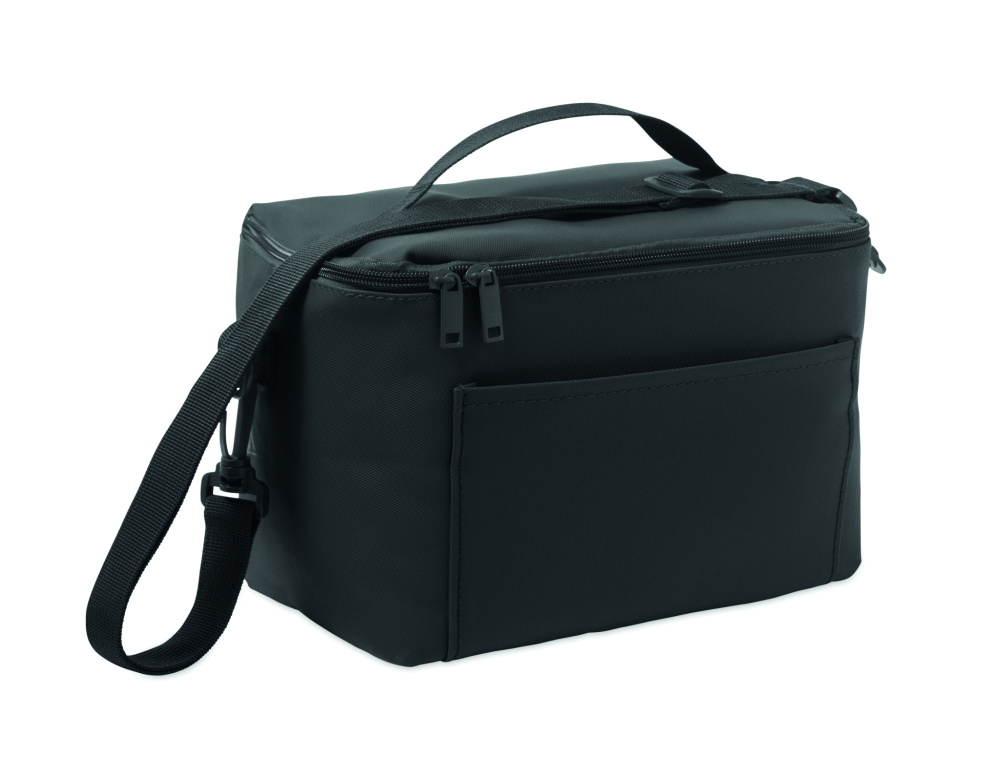 Logo trade promotional merchandise photo of: PU cooler bag