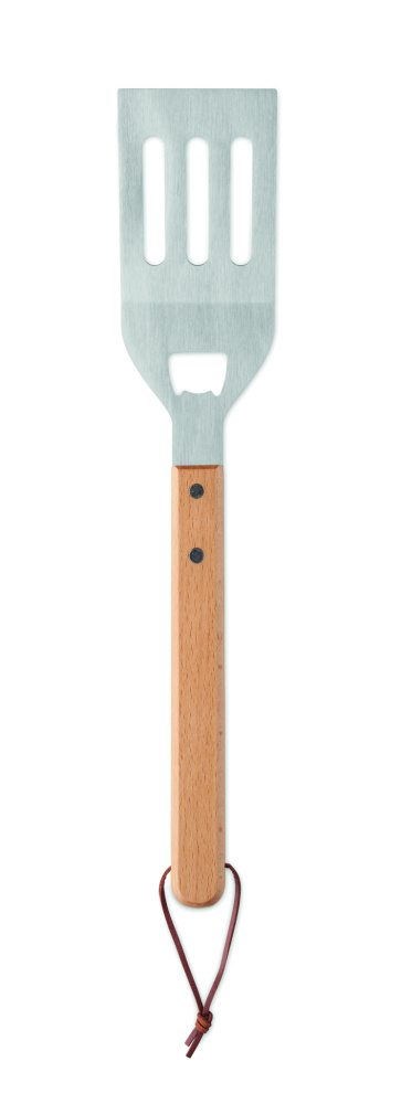 Logotrade promotional merchandise photo of: BBQ spatula in beechwood