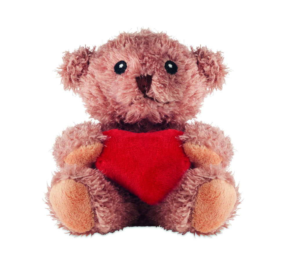Logotrade advertising product image of: Teddy bear plush with heart