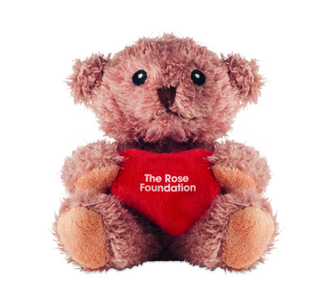Logotrade corporate gifts photo of: Teddy bear plush with heart