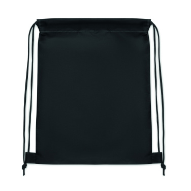 Logo trade advertising product photo of: Kids drawstring bag 190T RPET